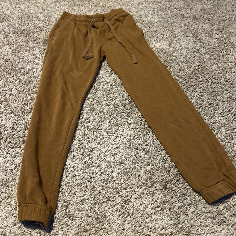 No Boundaries Tan Jogger Pants